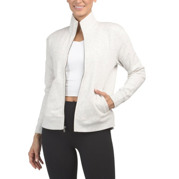 UNDER ARMOUR Silver Heather All Day Full Zip Jacket - Picture 1 of 2